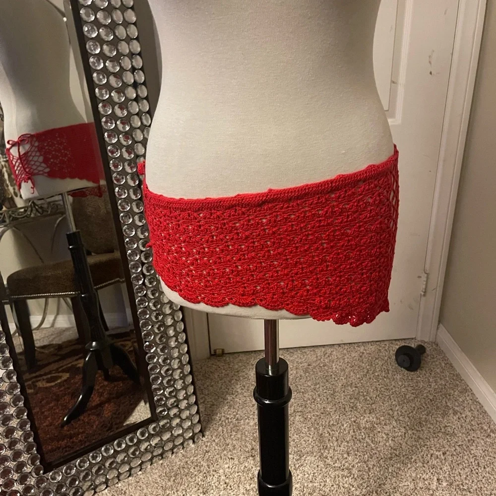 Two Crochet swimsuit cover ups. - Picture 4 of 8